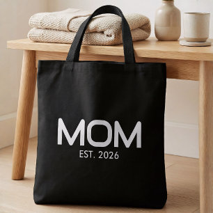 Cadeau voor nieuwe moeder opgericht door mama draagtas