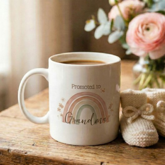 Cadeau voor oma zwangerschapsaankondiging koffiemok