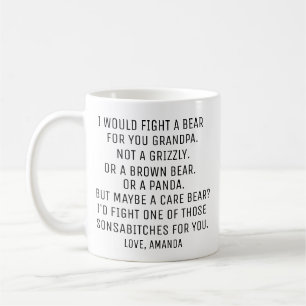 Cadeau voor opa grappig opa aangepast cadeau koffiemok