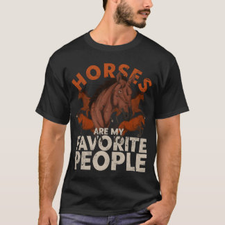 Cadeau voor paardrijder dierenvriend dier grappig t-shirt