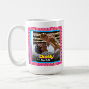 Cadeau voor papa - Custom Photo Vaderdag Cadeau Koffiemok
