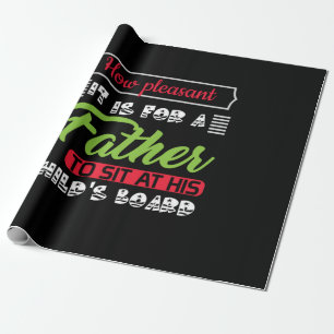 Cadeau voor papa Het is voor een vader Cadeaupapier