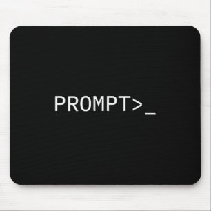 Cadeau voor Prompt Coder voor Ai Prompt Engineer & Muismat