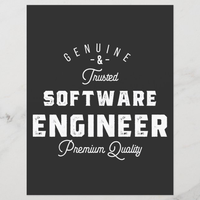 Cadeau voor software engineer (Voorkant)