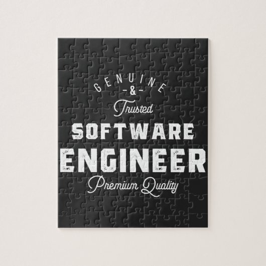 Cadeau voor software engineer legpuzzel (Verticaal)