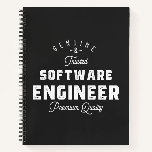 Cadeau voor software engineer notitieboek (Voorkant)