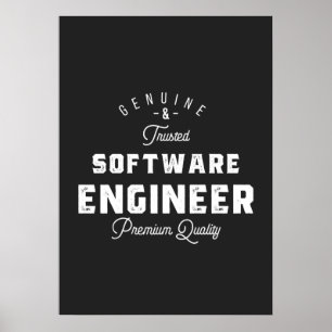 Cadeau voor software engineer poster