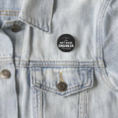 Cadeau voor software engineer ronde button 3,2 cm (In situ)