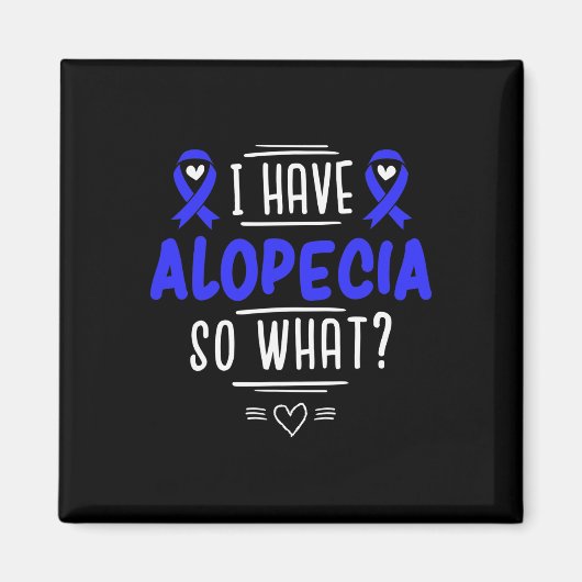 Cadeau voor Spot Kaalheid Patiënten Haarverlies Magneet (Voorkant)