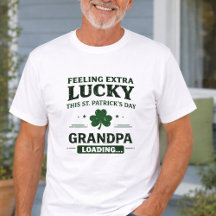 Cadeau voor St. Patrick's Day baby aankondiging