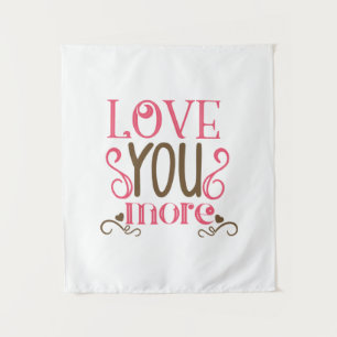 Cadeau voor stel Liefde voor elkaar Wandkleed