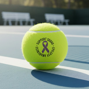 Cadeau voor tennisepilepsie-ondersteuningsteam tennisballen