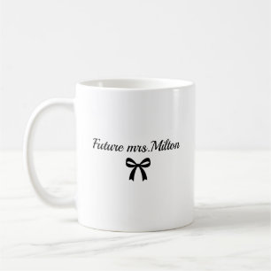 Cadeau voor toekomstige mevrouw-mok voor bruid koffiemok