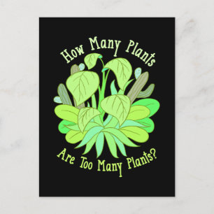 Cadeau voor Tuinier en Plantenliefhebber Briefkaart
