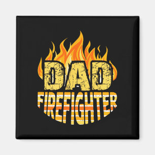 Cadeau voor vader brandweerman trots op brandweerm magneet