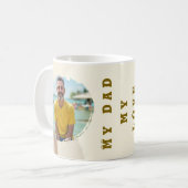 Cadeau voor vader koffiemok (Voorkant links)