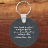 Cadeau voor Vaderdag   Sleutelhanger (Voorkant)