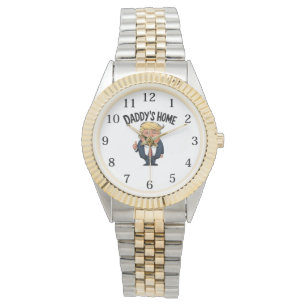 Cadeau voor Vaderdag Trump Horloge