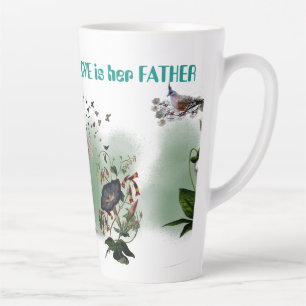 Cadeau voor Vaderdag van de dochter Latte Mok