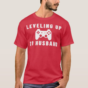 Cadeau voor verloofde bruidegom man vrijgezellenfe t-shirt