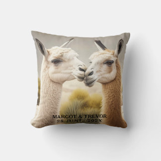 cadeau voor verloving Kus Llamas voor thuisdecor Kussen