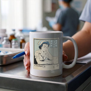 Cadeau voor vermoeide verpleegkundige voor RN, LPN Koffiemok