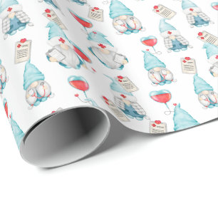 Cadeau voor verpleegster dokter medisch personeel cadeaupapier