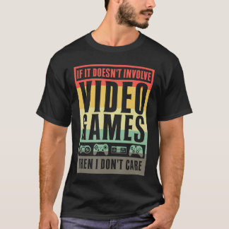 Cadeau voor videogamer Oude videogames Retro spel  T-shirt