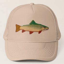 Cadeau voor visser trucker pet