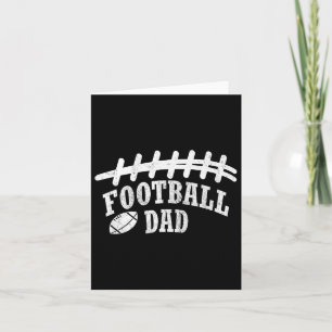 Cadeau voor voetbalvader Funny Sports Dads Game Da Kaart