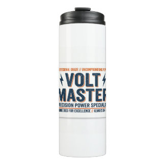 Cadeau voor Volt Master elektriciens Thermosbeker