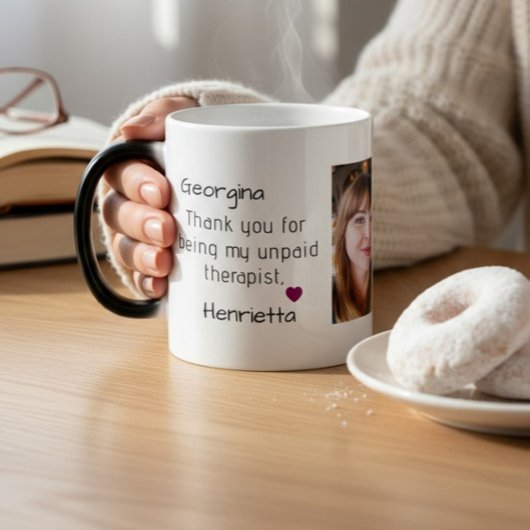 cadeau voor vrienden bedankt dat je mijn therapeut magische mok