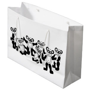 cadeau voor vrienden van panda large cadeauzakje