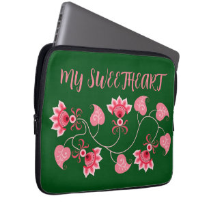CADEAU VOOR VRIENDIN, VROUW, MAN, VRIEND, MOEDER LAPTOP SLEEVE
