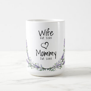 Cadeau voor Vrouw cadeau voor mama paarse lavendel Koffiemok