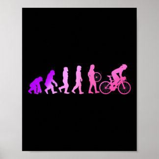 Cadeau voor vrouwen die van fietsen houden voor me poster