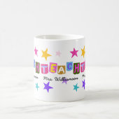 Cadeau voor waardering van leraren Modern Koffiemok (Center)