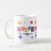 Cadeau voor waardering van leraren Modern Koffiemok (Links)