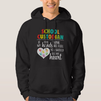 Cadeau voor waardering van schoolonderhoud Persoon Hoodie