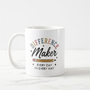 Cadeau voor waardering van verschilmakers voor sch koffiemok