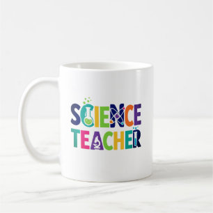 Cadeau voor waardering van wetenschapsleraar koffiemok