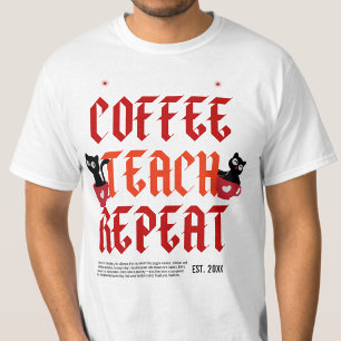 Cadeau voor wetenschapsleraar Leraar citaat Bedank T-shirt