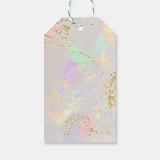 cadeau voor witte opische producten labels cadeaulabel (Achterkant)