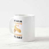 cadeau voor worst bij rolletjes - mok (Voorkant links)