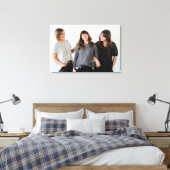 Cadeau voor zusjes - volledige foto-toetsen canvas afdruk (Insitu (Slaapkamer))