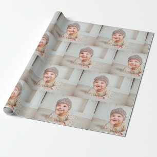 Cadeau Votre image sur le PAPIER D'EMBALLAGE - ajoutez le