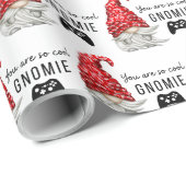 Cadeau Vous Êtes Si Cool Gnomie Gamer Envelopper Papier (Coin rond)