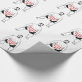 Cadeau Vous savez que vous me voulez papier d'emballage (Coin)