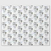 Cadeau Vous soufflant papier d'emballage de baisers de (Plat)