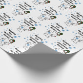 Cadeau Vous soufflant papier d'emballage de baisers de (Coin)